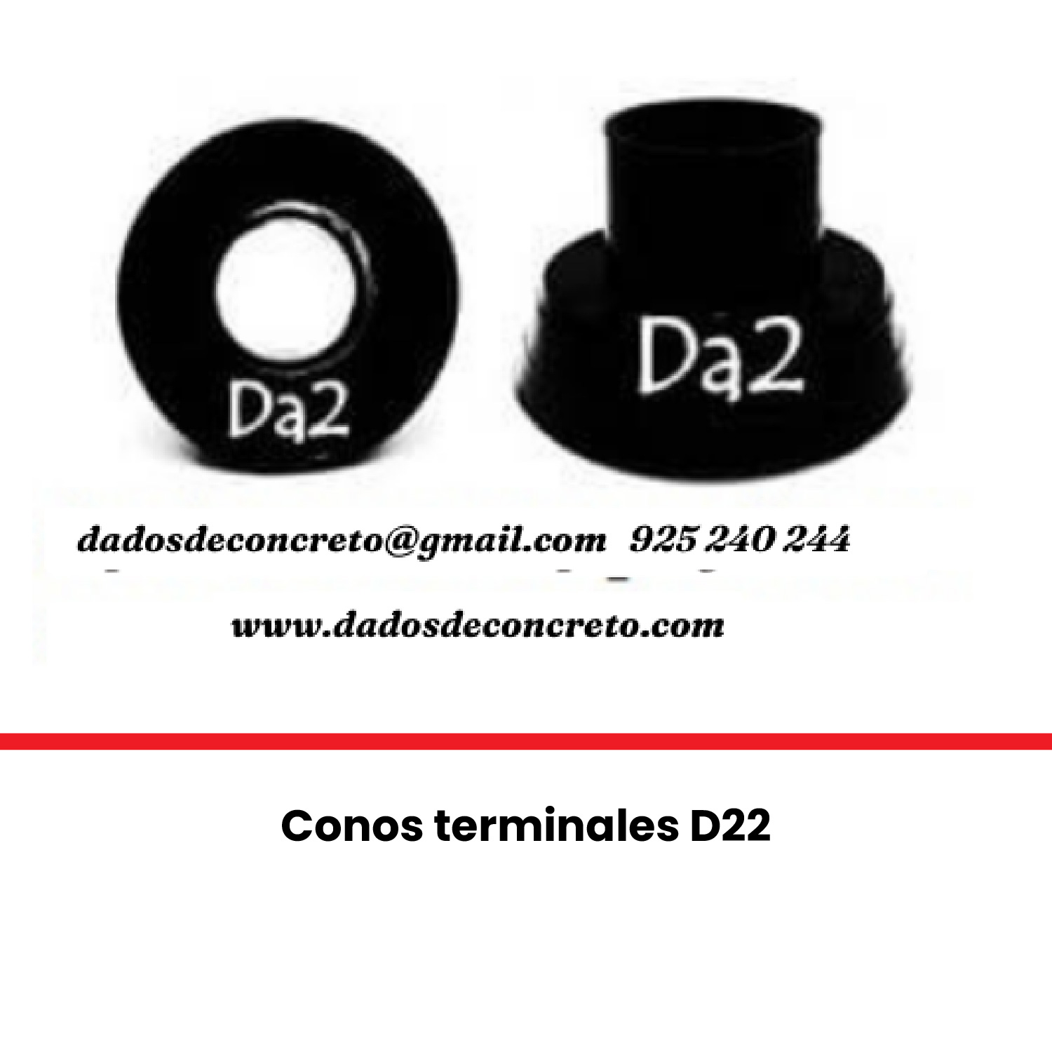 Imagen del producto DISTANCIADOR DE ENCOFRADO CONO TERMINAL
